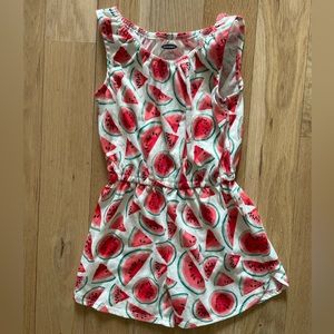 Adorable old navy watermelon romper - 4T